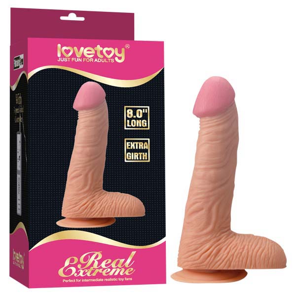 Silikosnki dildo Extra Girth LVTOY00038 